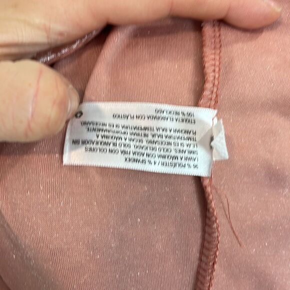 Knox Rose Dust Pink Velvet Sleeveless Top Low High style XS - Picture 6 of 10